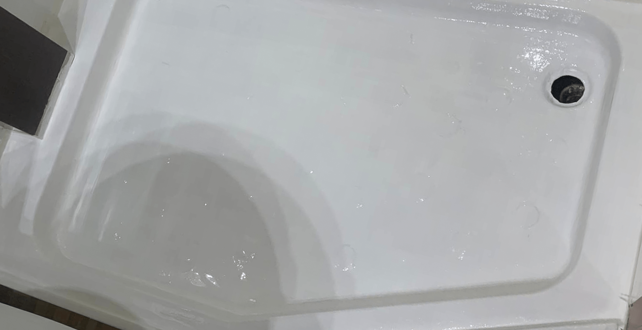 Duschtasse - Membrapol Camper 260 - nachher